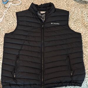 Columbia Men's Dark Gray Quilted Vest